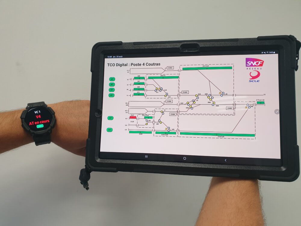 TCO Digital sur la tablette et la montre connectées