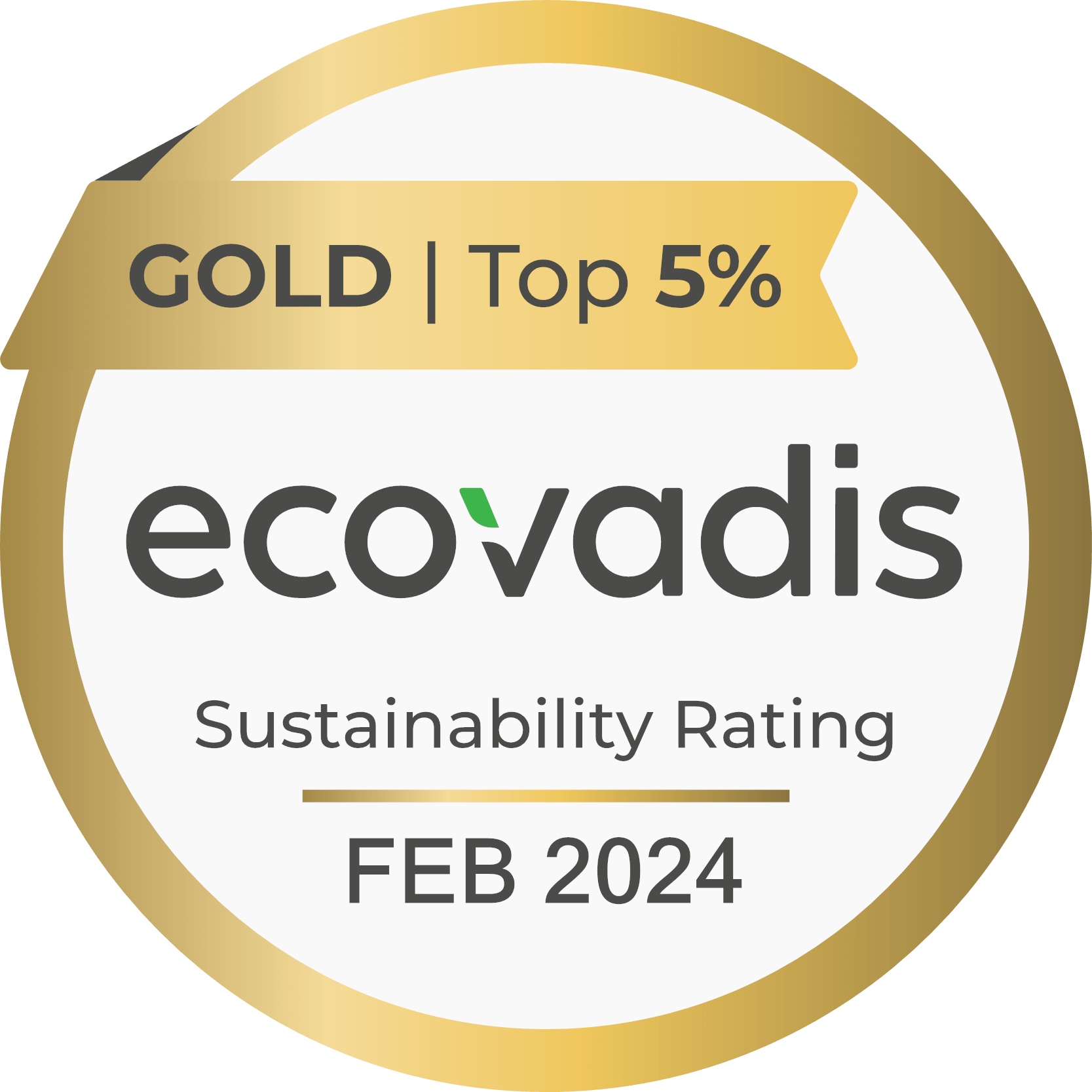 EcoVadis 2024 GOLD